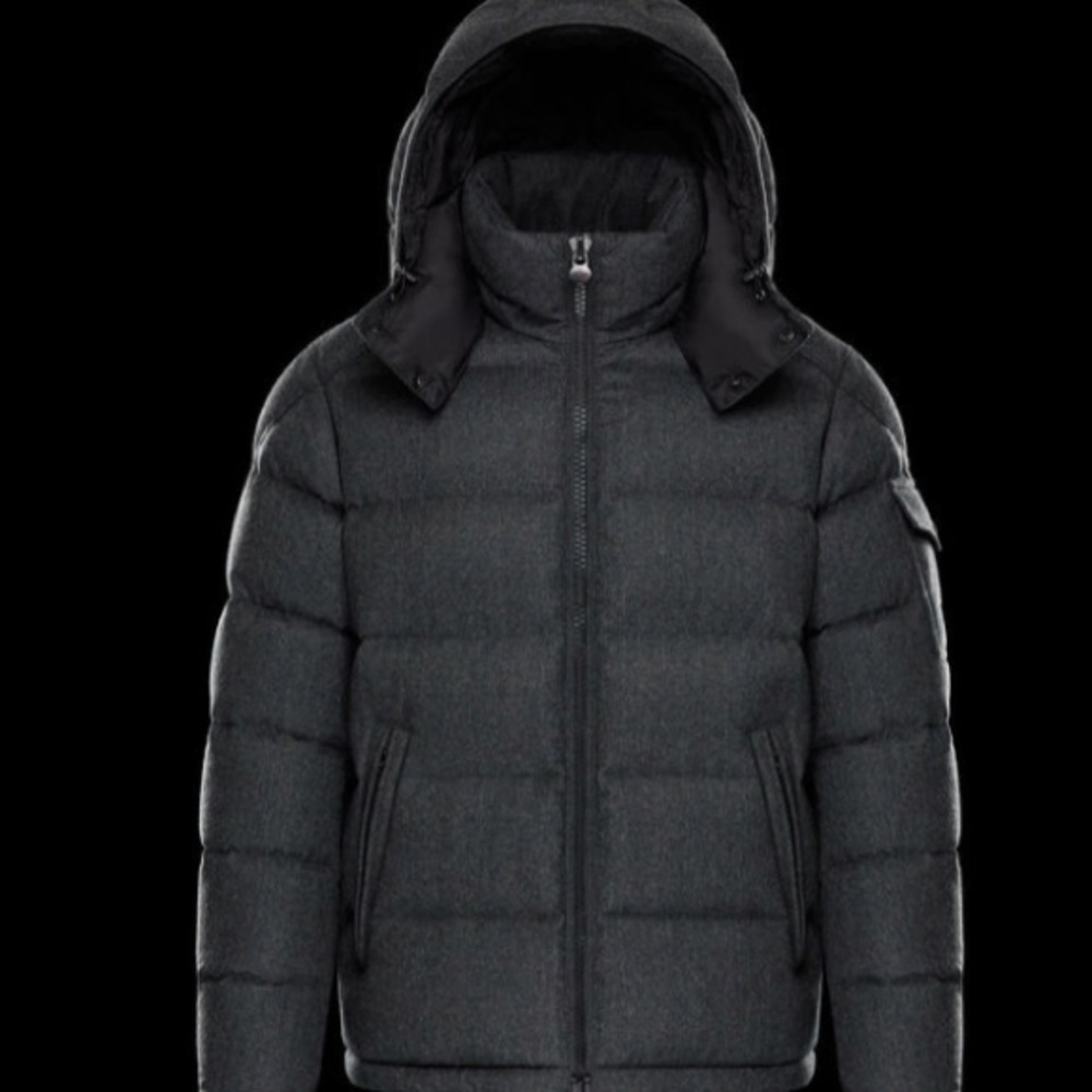 Moncler Montgenevre Short Down Jacket (Gray)